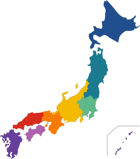 取り扱い不動産のエリア分布